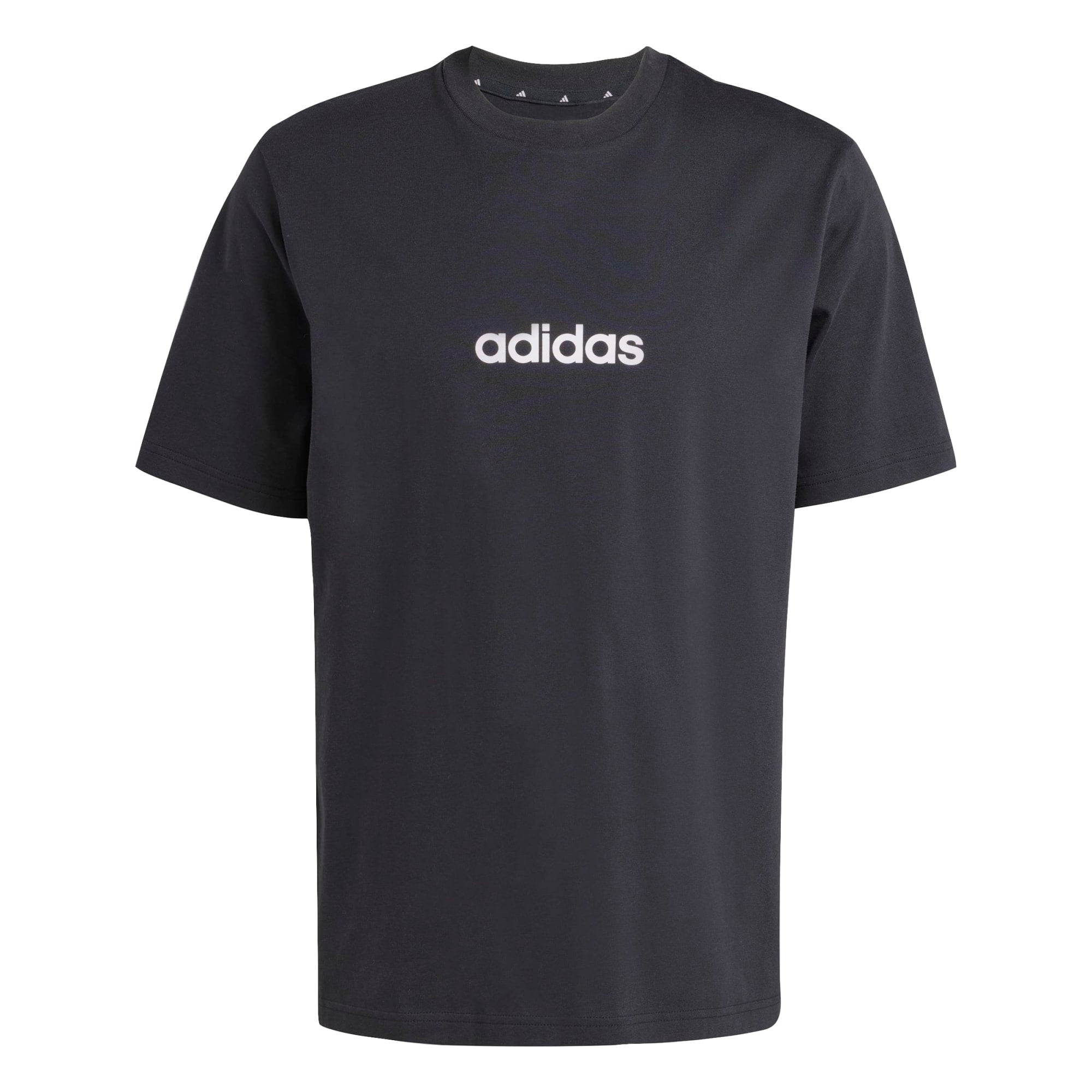 T-shirt Essentials Linear Single Jersey - Nero