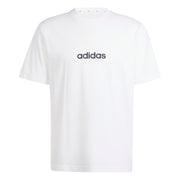 T-shirt Essentials Linear Single Jersey - Bianco