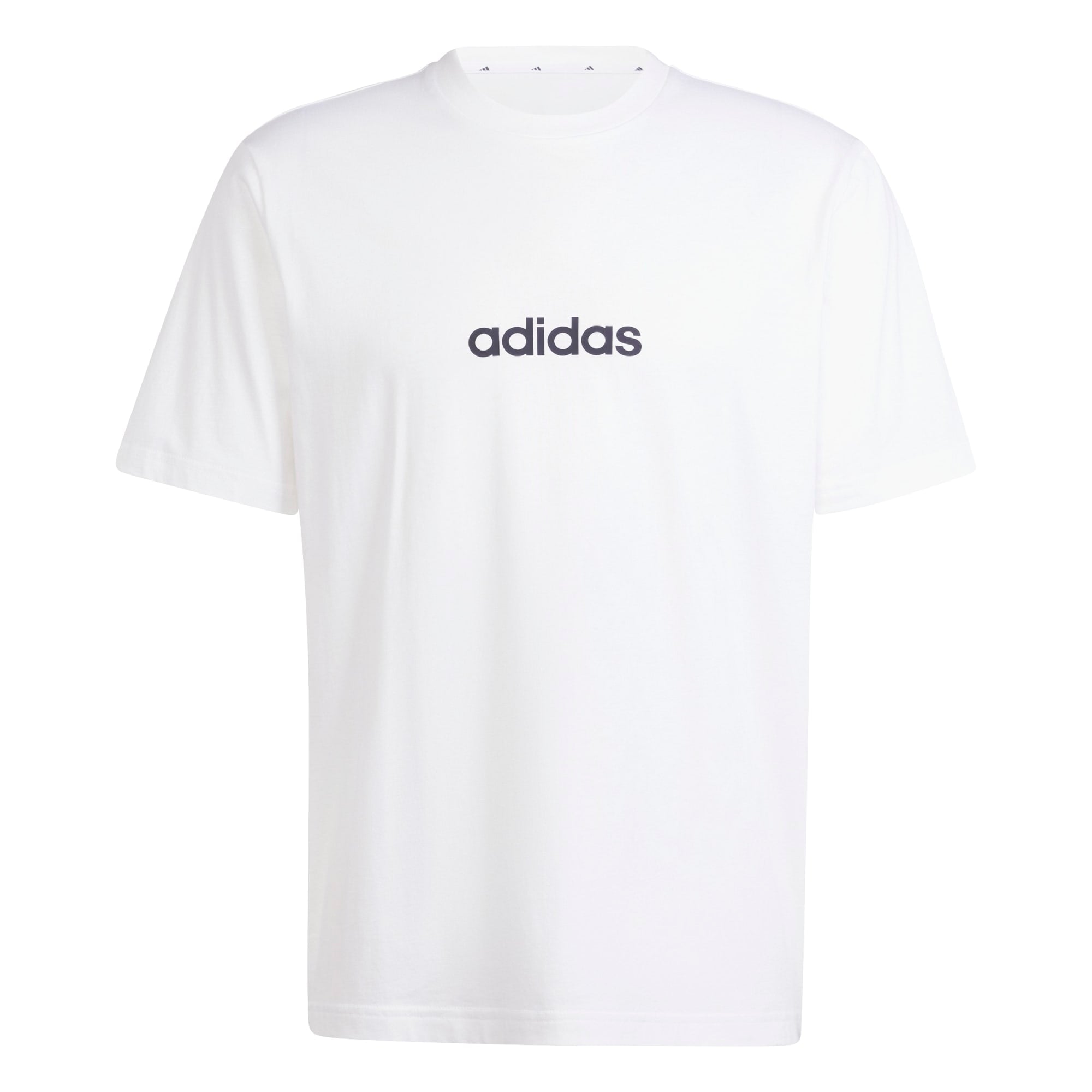 T-shirt Essentials Linear Single Jersey - Bianco