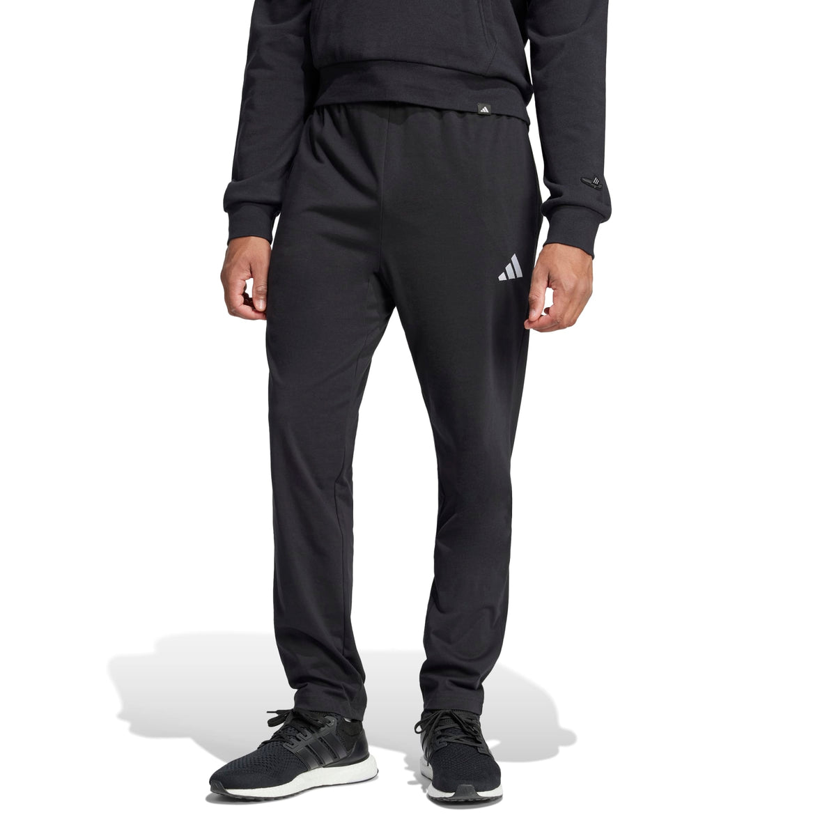 Pantaloni Essentials Small Logo Single Jersey - Nero / Bianco