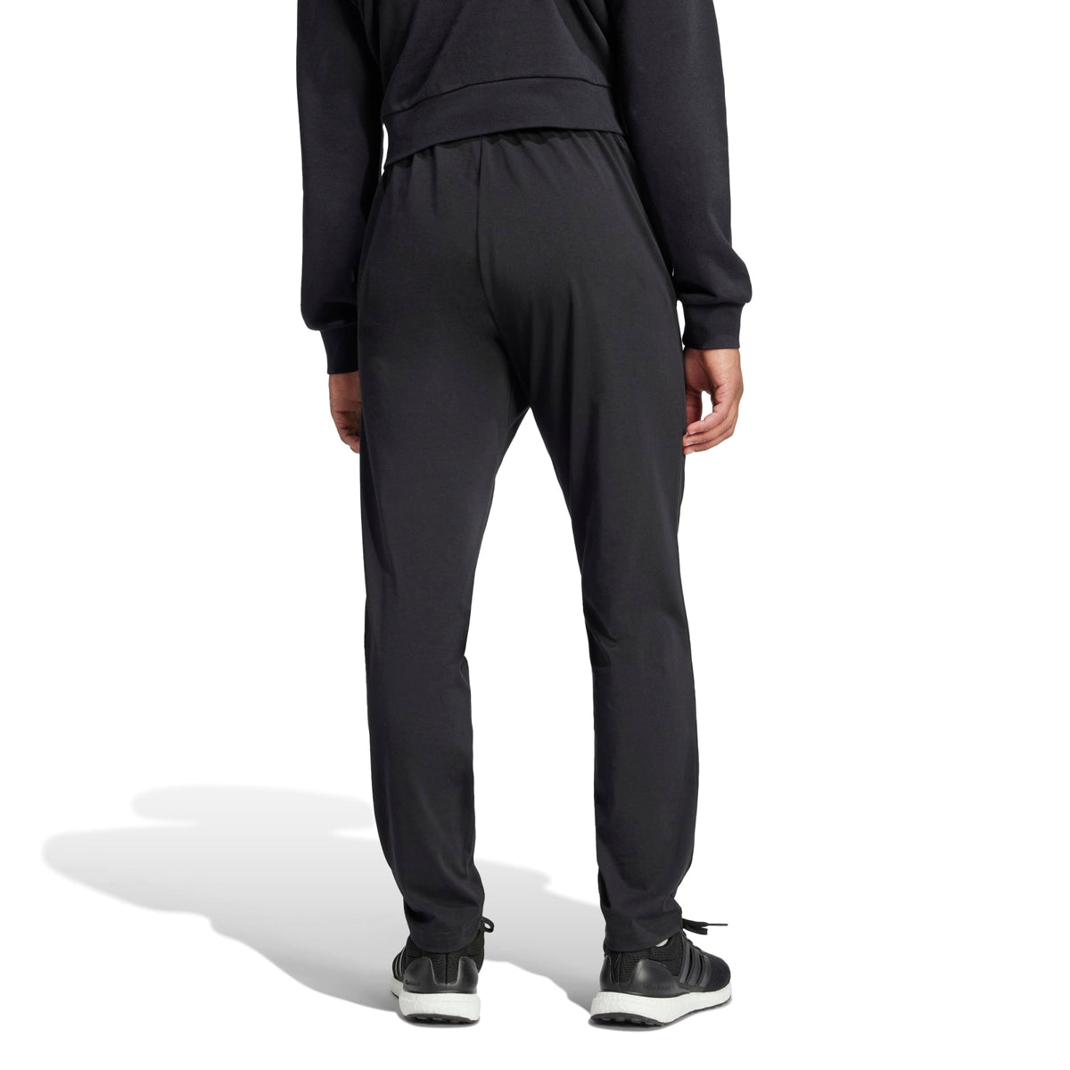 Pantaloni Essentials Small Logo Single Jersey - Nero / Bianco