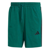 Short Essentials 3-Stripes Single Jersey 7-Inch - Verde / Nero