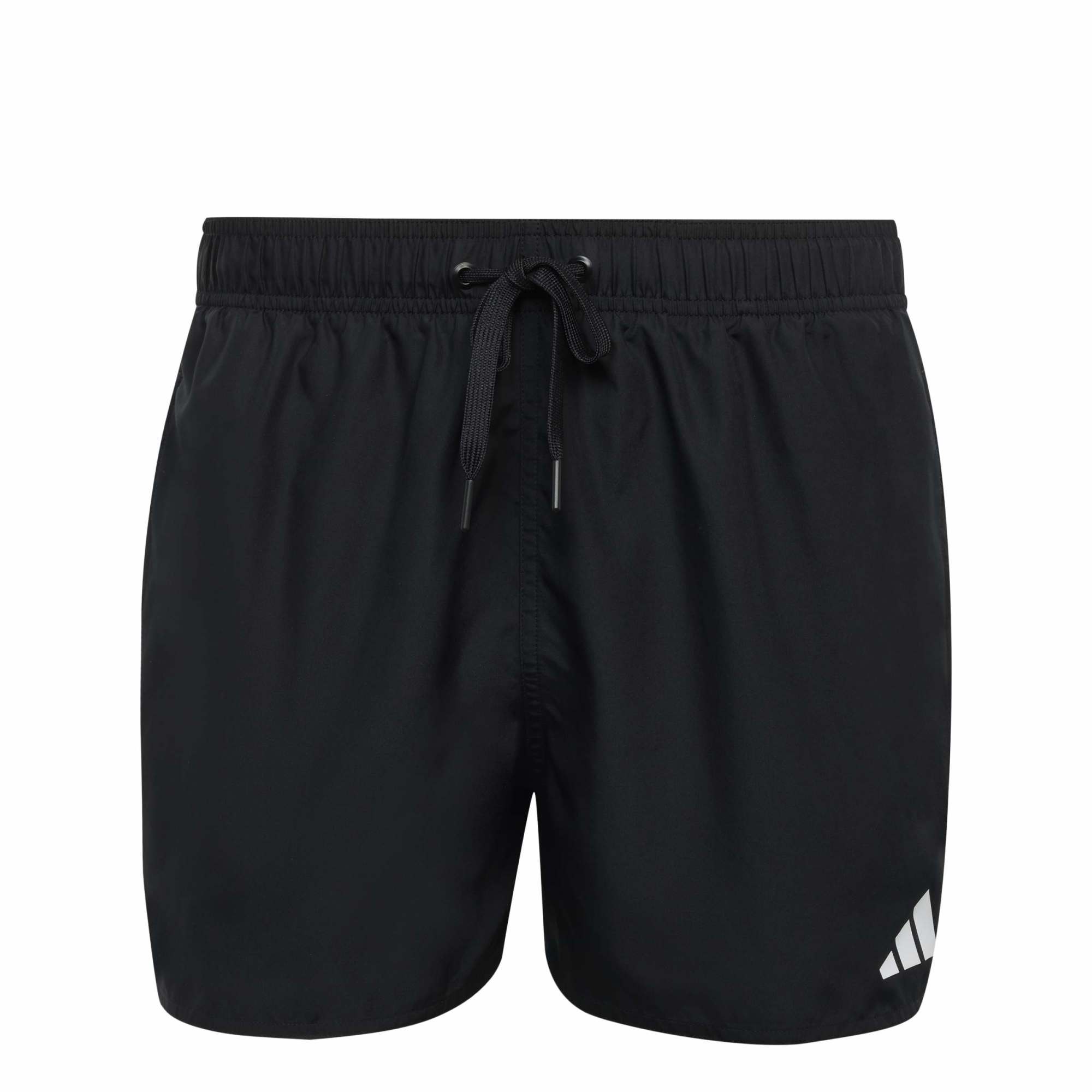 Pantaloncini da bagno a 3 strisce da 3 pollici - Nero / Bianco
