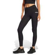 Adidas Leggings Essentials Linear Cotton Nero
