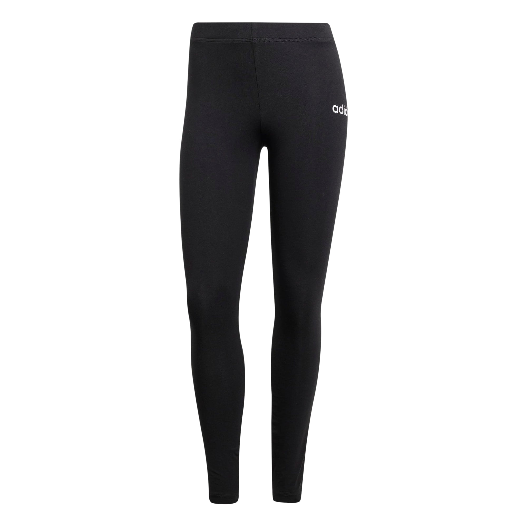 Leggings Essentials Linear Cotton - Nero / Bianco