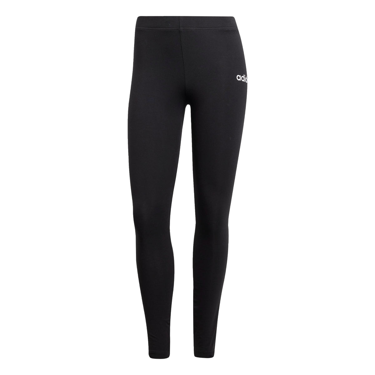 Adidas Leggings Essentials Linear Cotton Nero