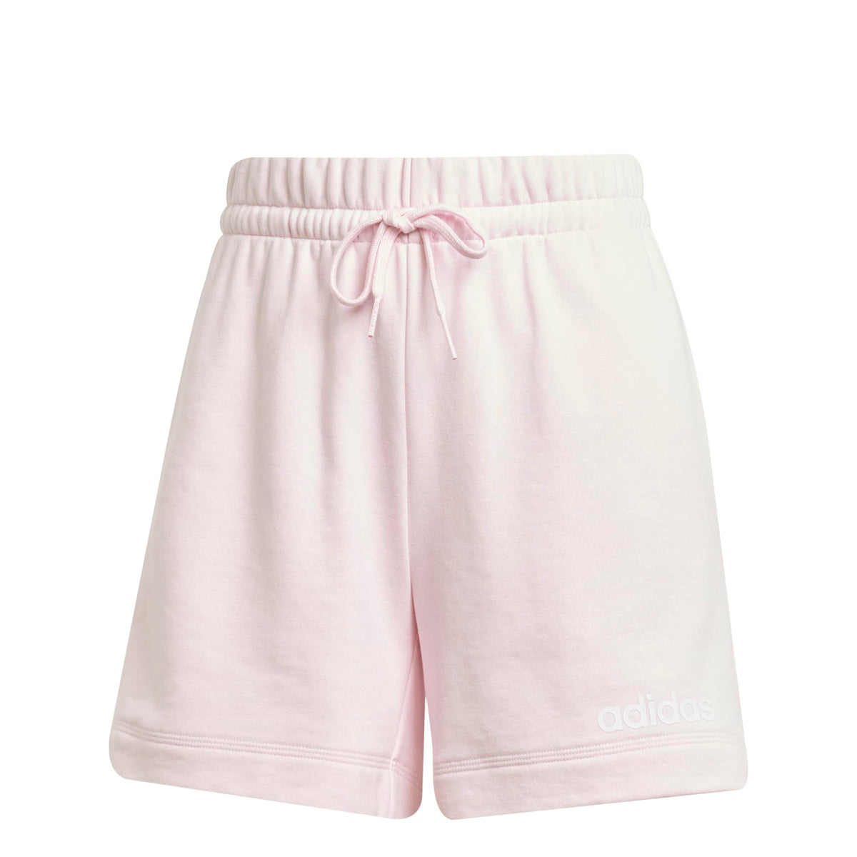 Short Essentials Linear French Terry - Rosa / Bianco (Clear Pink)