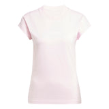 T-shirt Essentials Linear Cotton - Rosa / Bianco (Clear Pink)