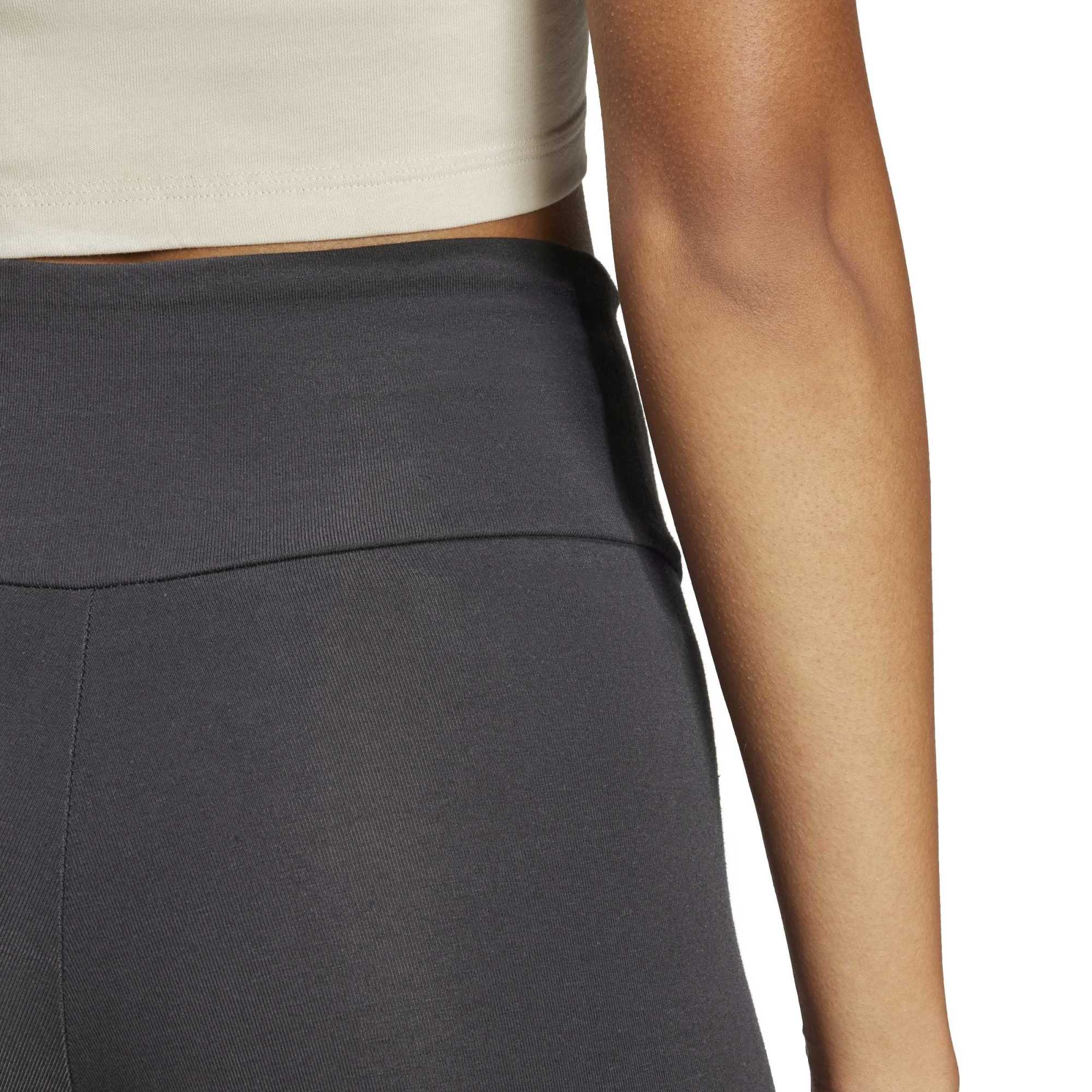 Leggings Essentials Big Logo Cotton - Nero / Bianco