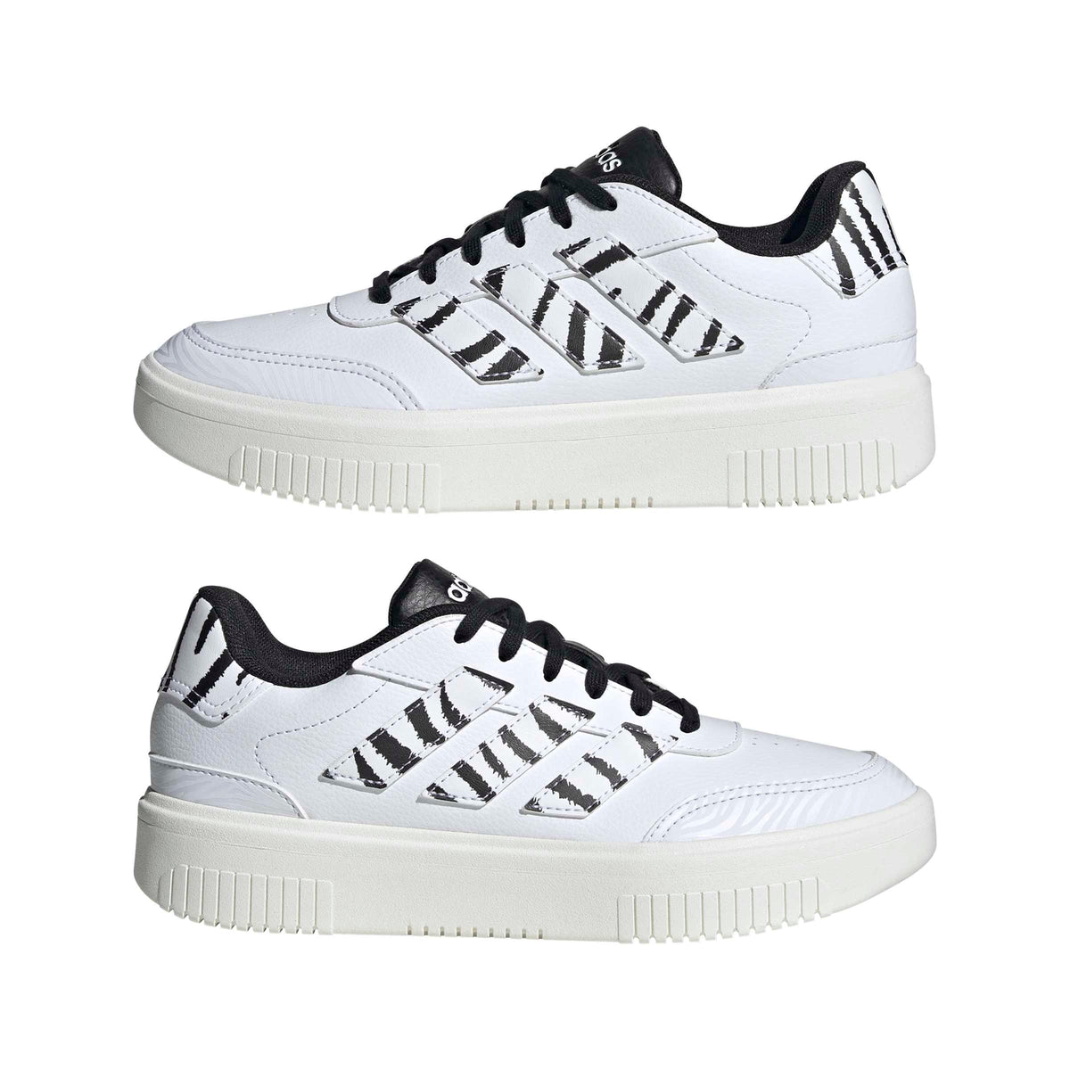 Adidas Scarpe Courtblock Bold Bianco