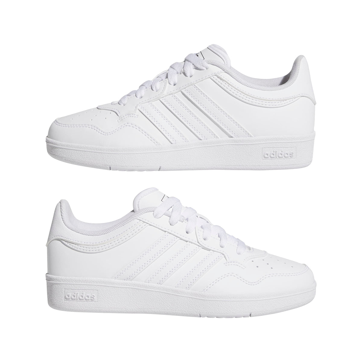 Adidas Scarpe Hoops 4.0 Junior Bianco