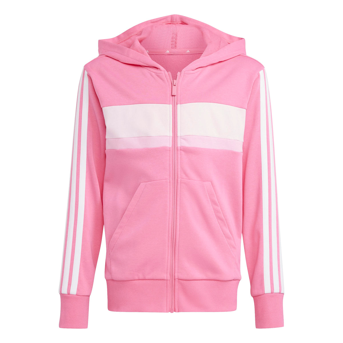 Adidas Tuta Seasonal Essentials Tiberio 3-Stripes French Terry Junior Rosa