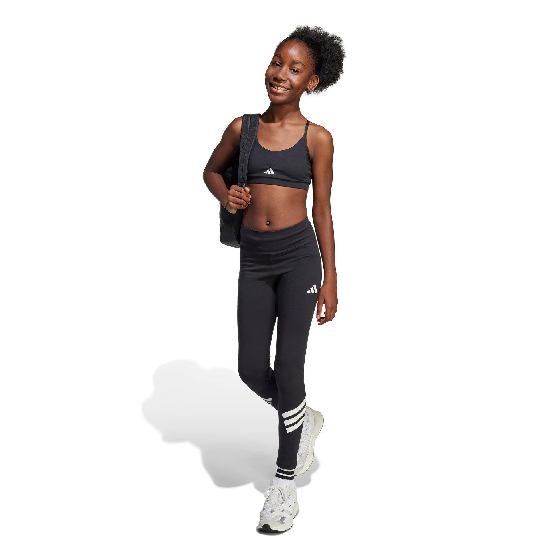 Adidas Reggiseno Sportivo Nero