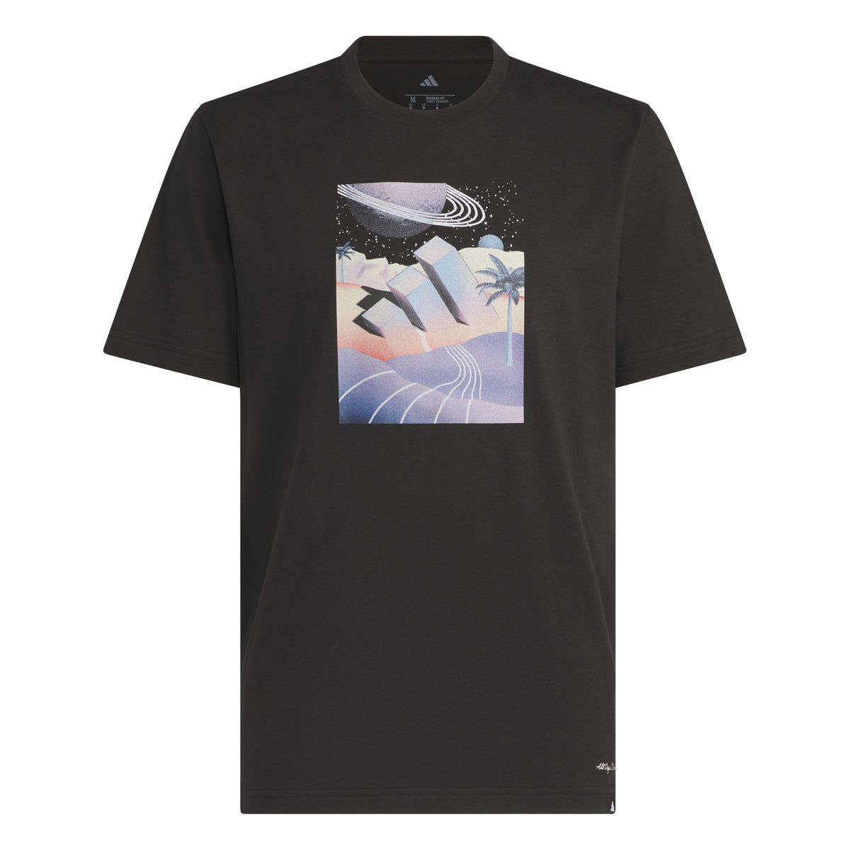 Adidas All Day I Dream About Summer (a.d.i.d.a.s.) Graphic T-shirt Nero