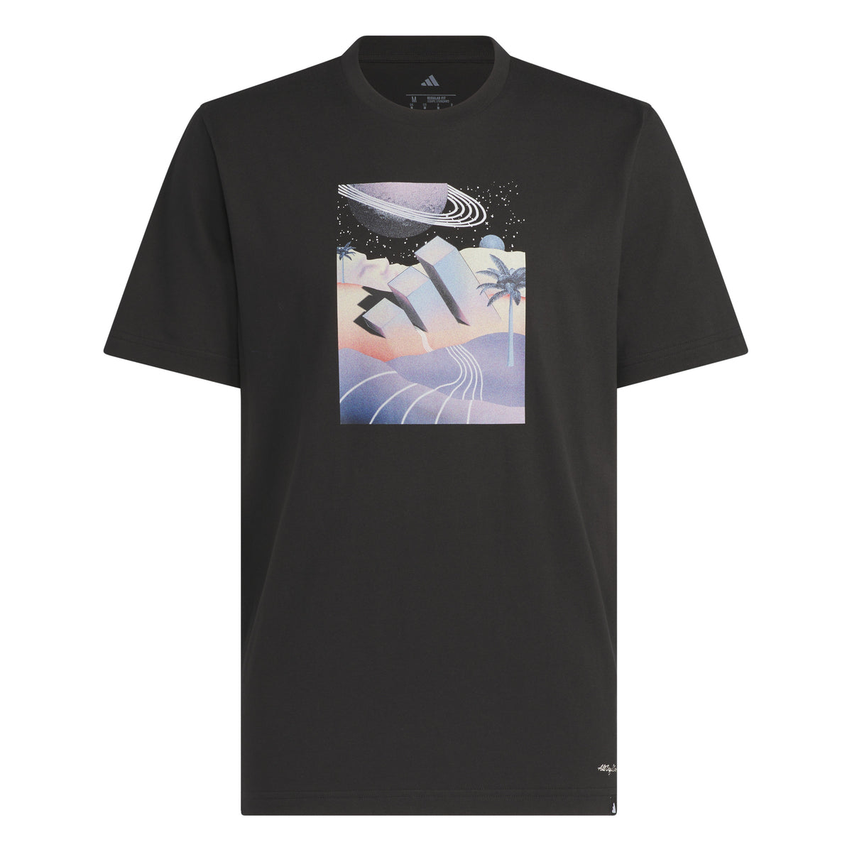 Adidas All Day I Dream About Summer (a.d.i.d.a.s.) Graphic T-shirt Nero