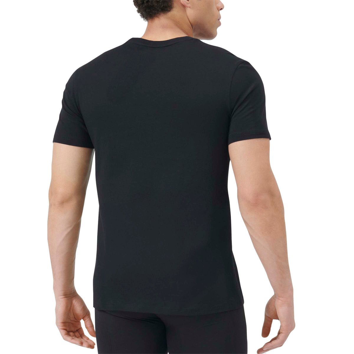 Adidas T-shirt Active Flex Cotton Crewneck Nero