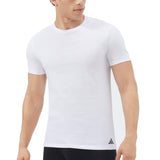 T-shirt Active Flex Cotton Crewneck - Bianco