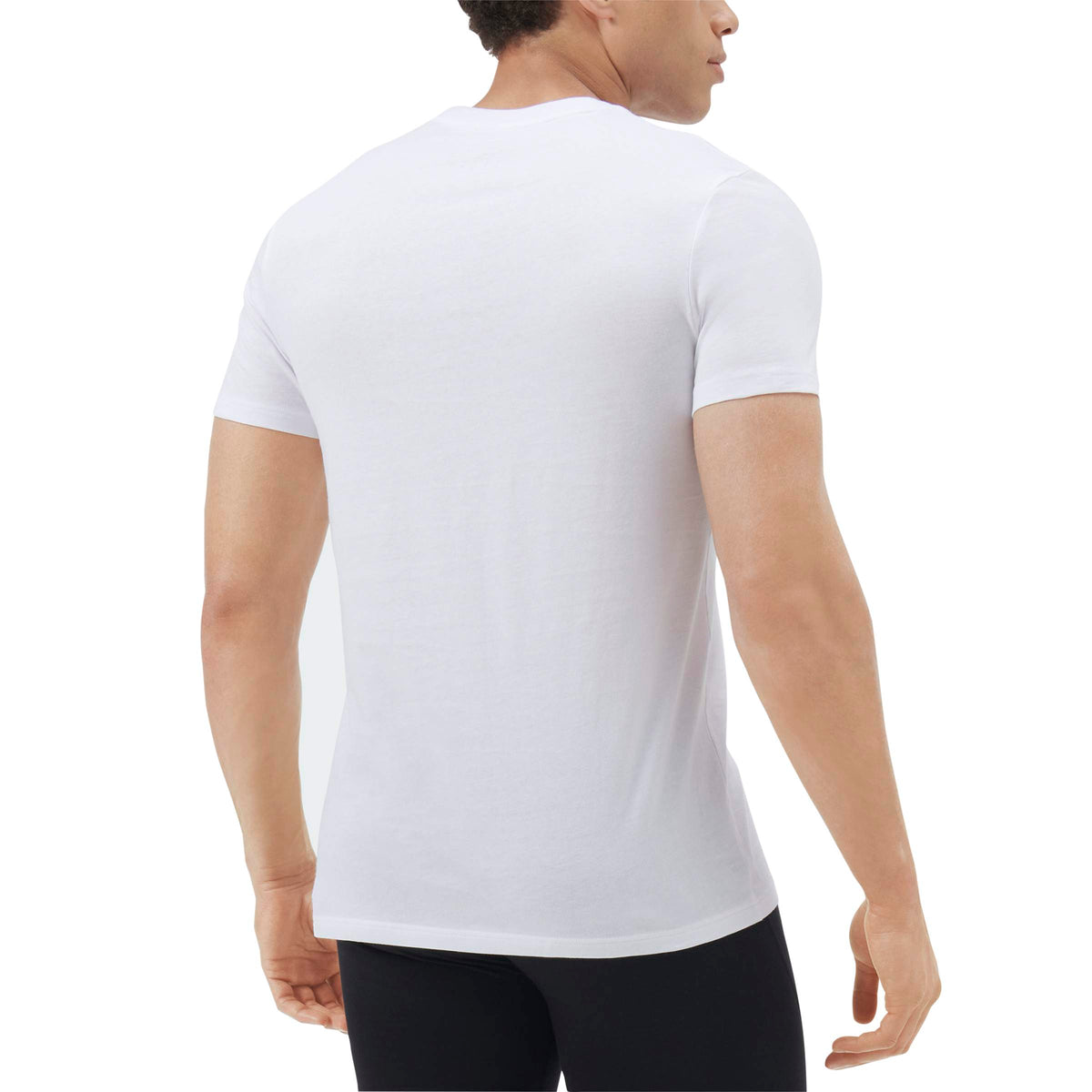 Adidas T-shirt Active Flex Cotton Crewneck Bianco