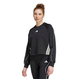 Felpa Girocollo Stadium 3-Stripes - Nero