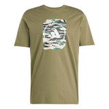 T-shirt Camo Shape Graphic - Verde