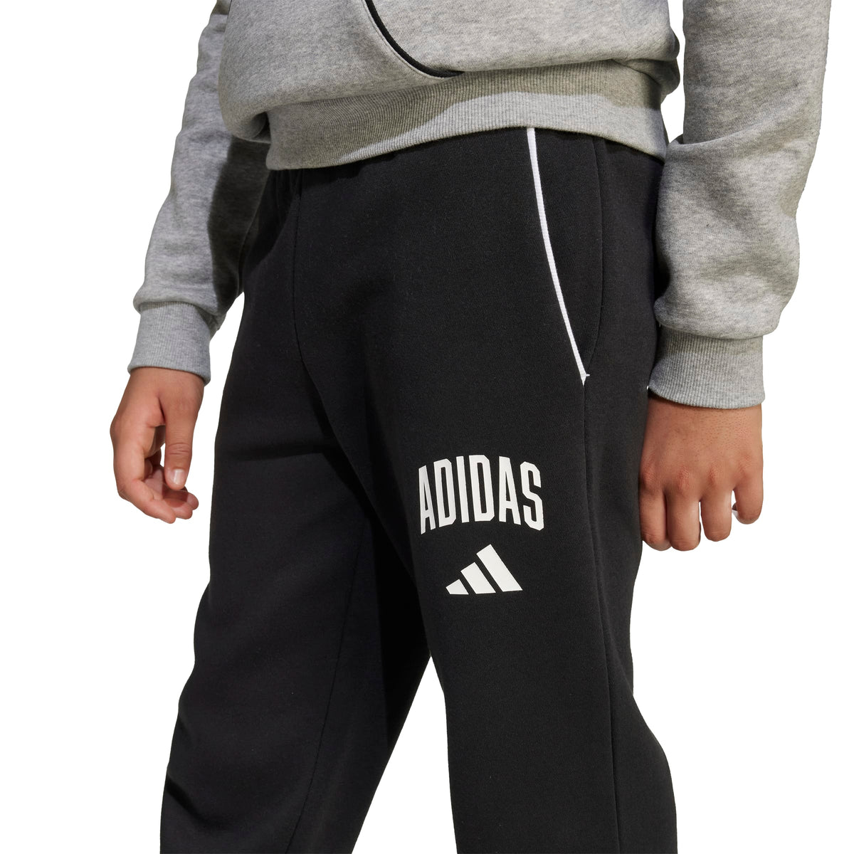 Adidas Seasonals Essentials Collegiate Typography Pant Bambini Nero