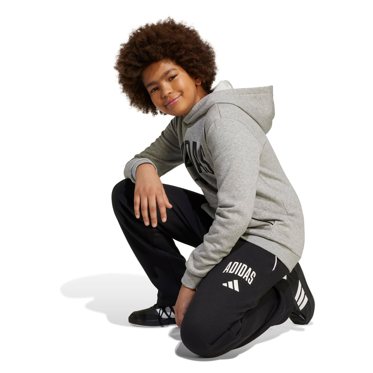 Adidas Seasonals Essentials Collegiate Typography Pant Bambini Nero