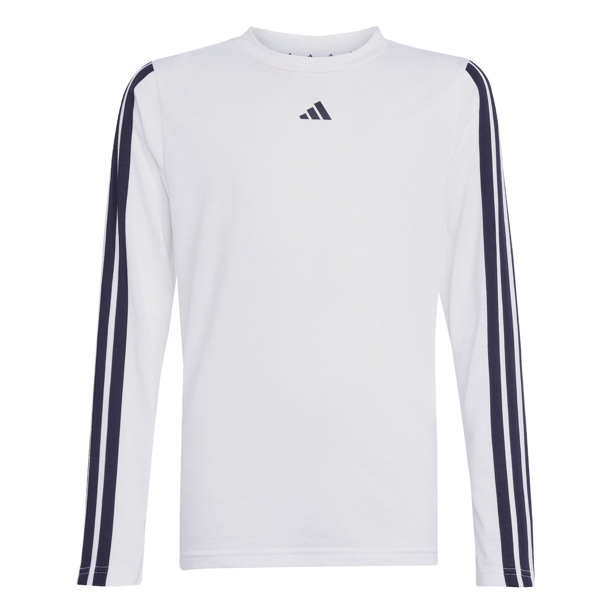 Adidas Train Essentials A Maniche Lunghe Per Bambini Bianco