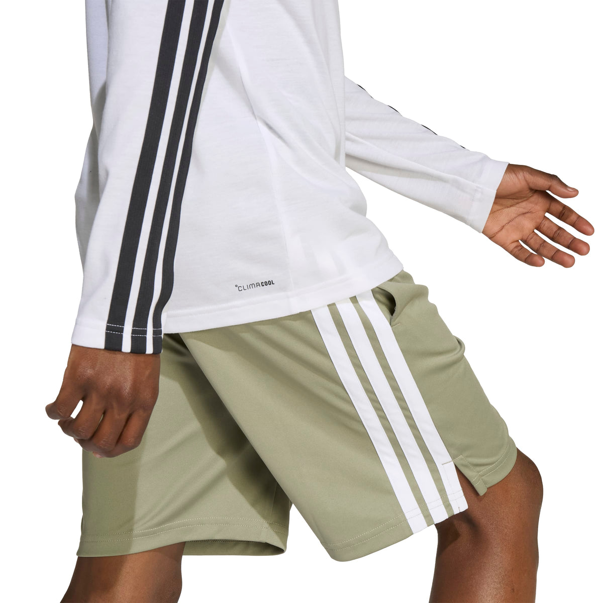 Adidas Train Essentials A Maniche Lunghe Per Bambini Bianco