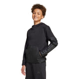 Felpa con Cappuccio Utility Pack Felpata Junior - Nero