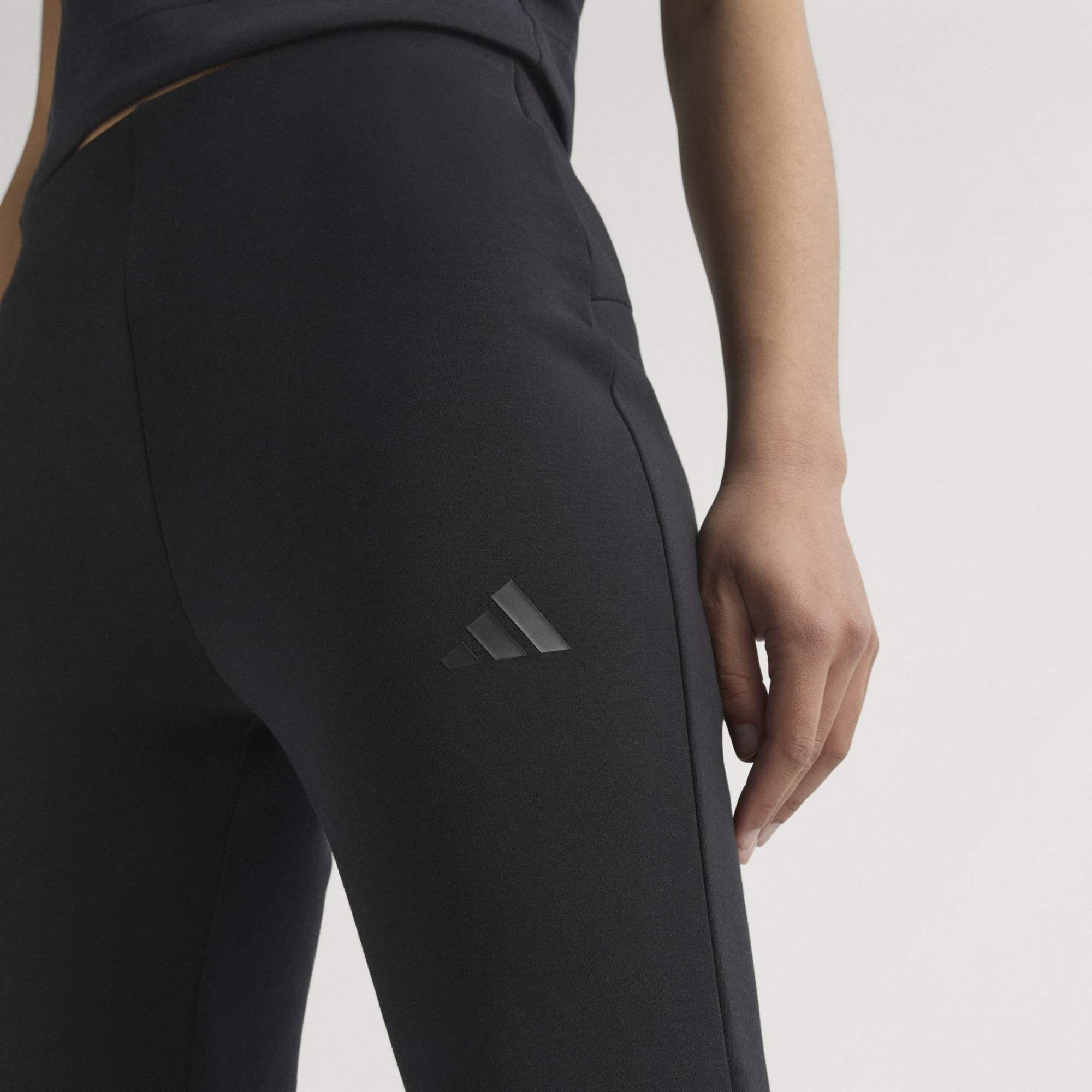 Pantaloni svasati Soft Lux - Nero