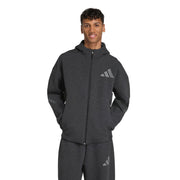 Adidas Z.n.e. Felpa con Cappuccio Premium A Zip Intera Nero