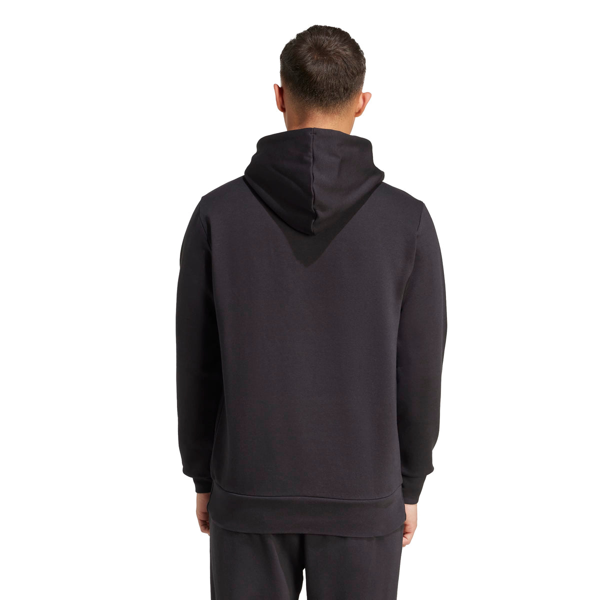 Adidas Felpa con Cappuccio con Grafica Camo Nero