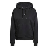 Felpa con Cappuccio Essentials Small Logo Feel Cozy - Nero