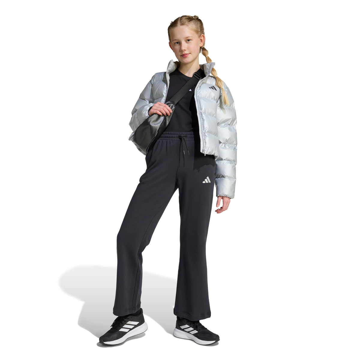 Adidas Pantaloni Glam Kids Per Tutti I Giorni Nero