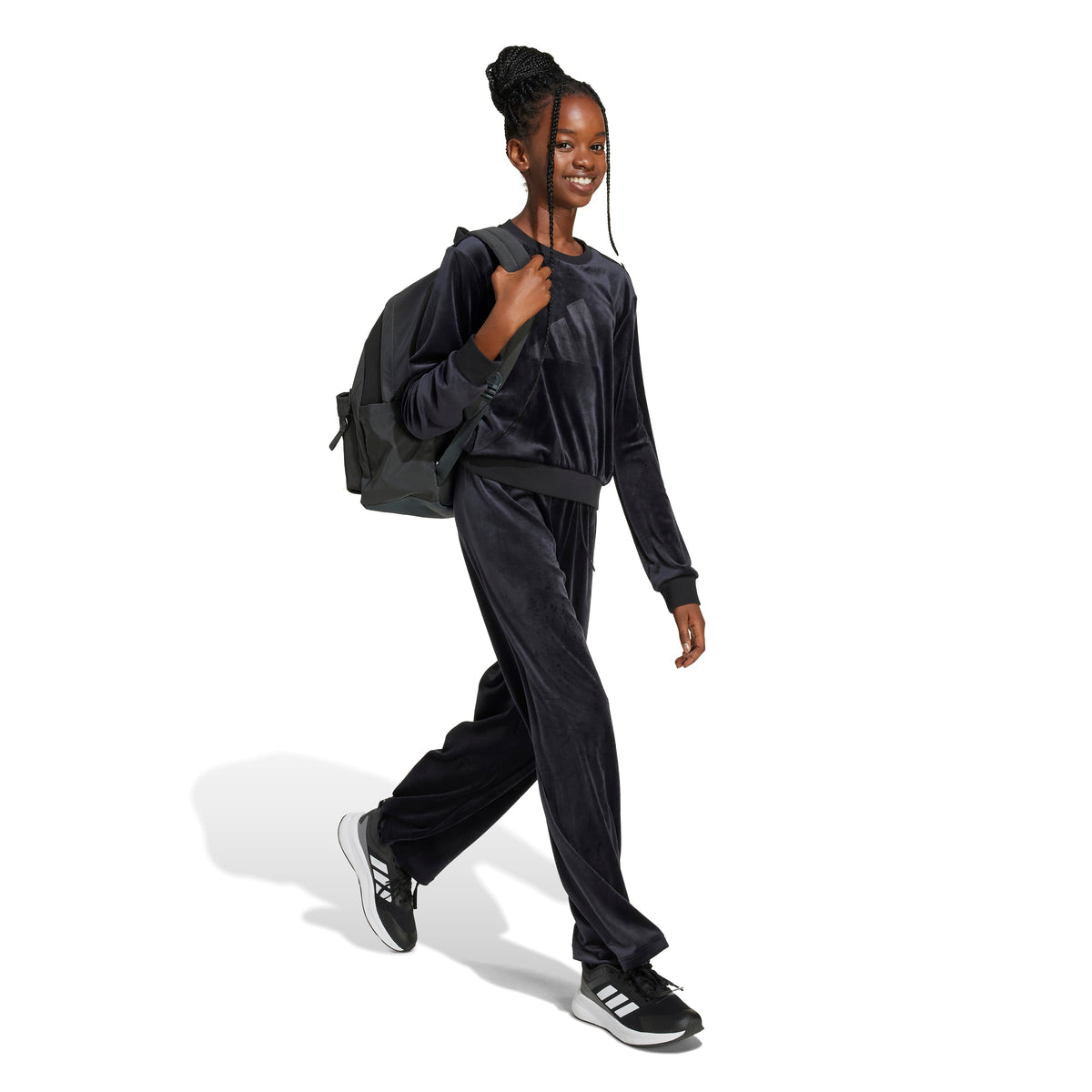 Adidas Pacchetto Essenziale Stagionale Per Le Vacanze Pantaloni A Gamba Larga Nero