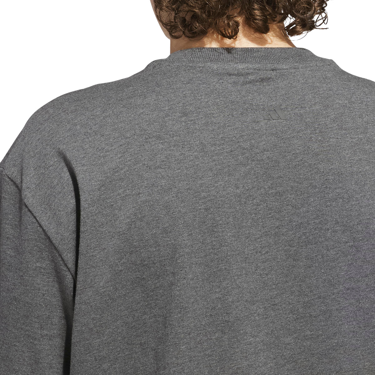 Adidas T-shirt Basketball Grigio