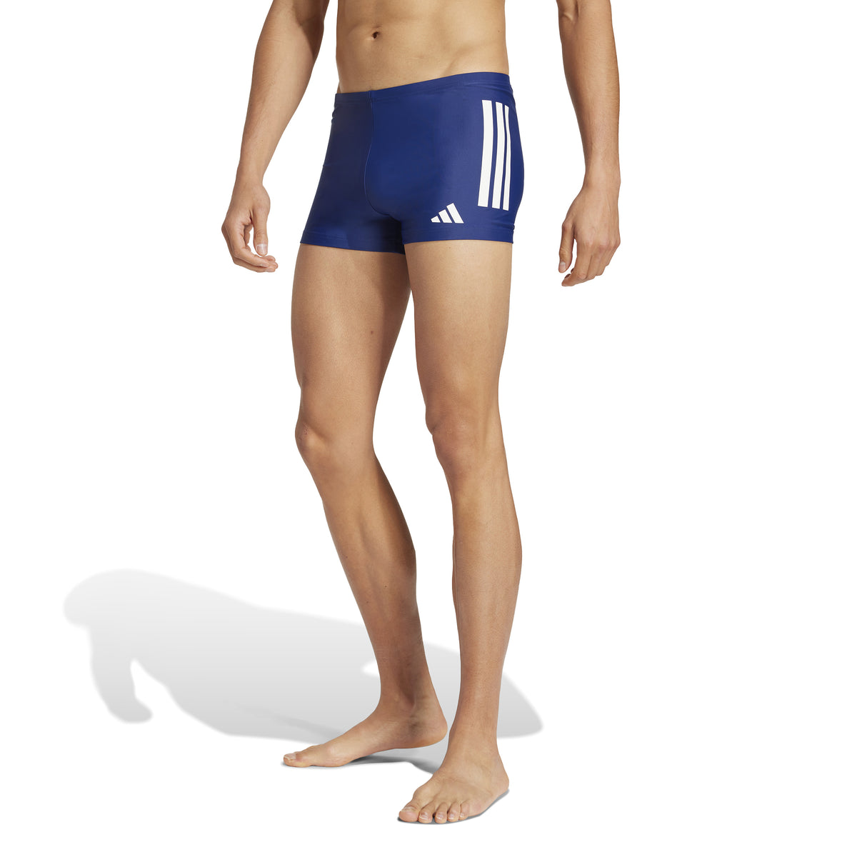 Adidas Boxer da Nuoto 3-Stripes 2-Inch Blu