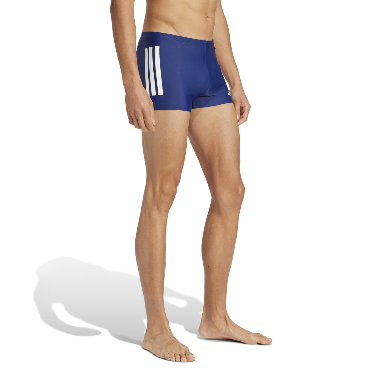 Adidas Boxer da Nuoto 3-Stripes 2-Inch Blu
