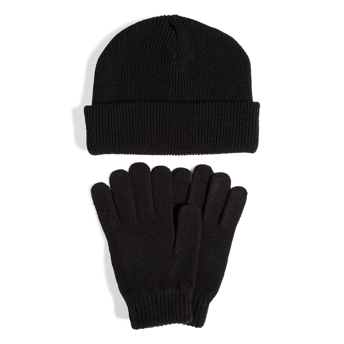 Adidas Set Glove + Beanie Nero