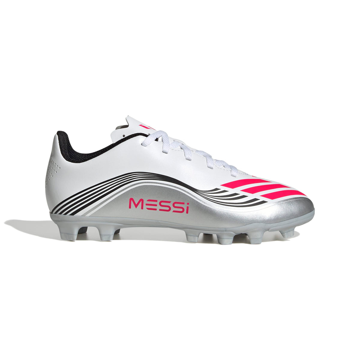 Adidas F50 Messi Club Scarpe Rigide/multi-terreno Bambini Bianco