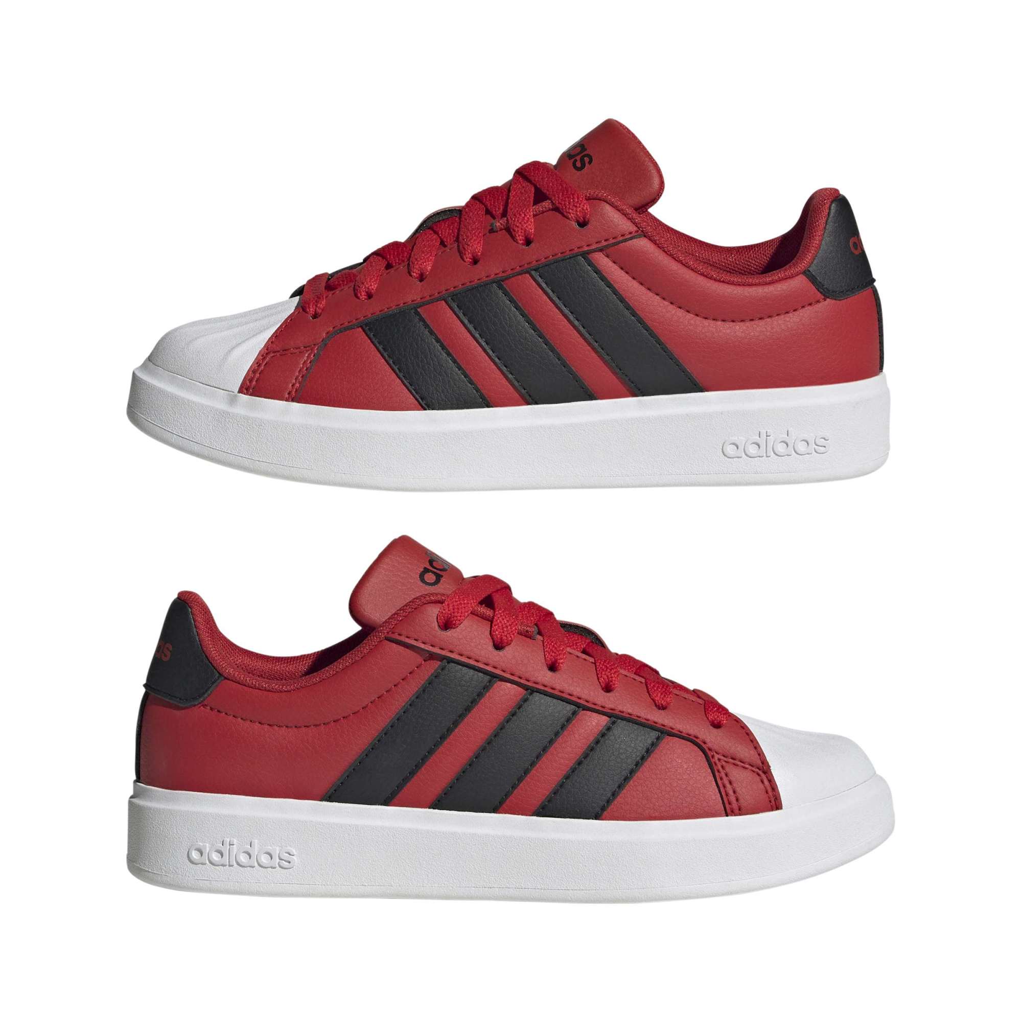 Streettalk Ragazzo - Rosso / Nero / Bianco