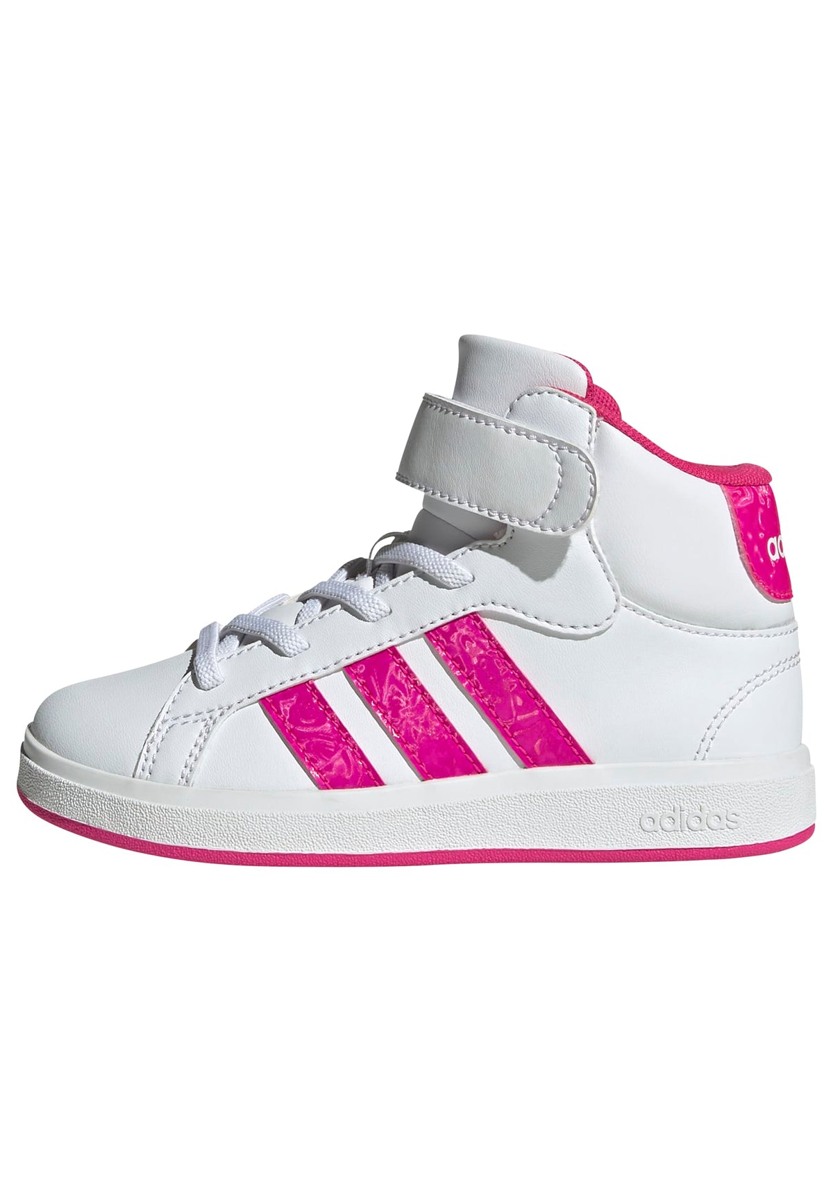 Adidas Scarpe Grand Court Mid Bambino Bianco