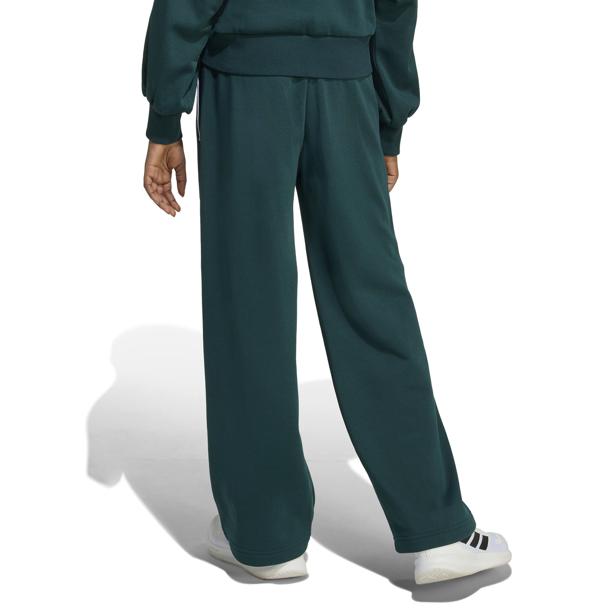 Adidas Pantaloni Tipografia Collegiale Essentials Stagionali Bambini Verde