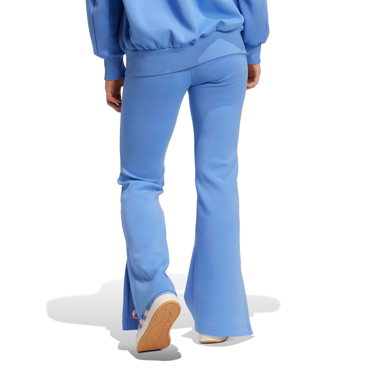 Adidas Pantaloni Svasati Soft Lux Blu