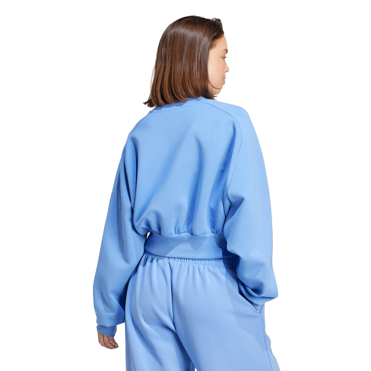 Adidas Felpa Soft Lux Loose Blu