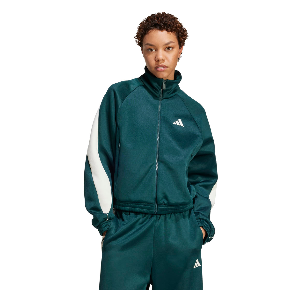 Adidas Giacca da Allenamento Stadium Verde