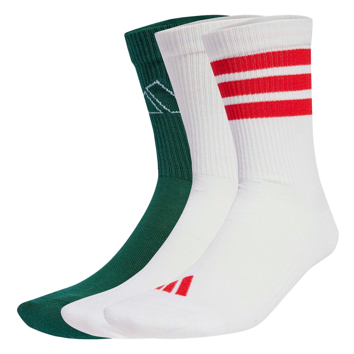 Adidas Calze Logo (3 Paia) Bianco