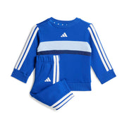 Adidas Completo Seasonal Essentials Tiberio 3-Stripes Fleece Crew Blu