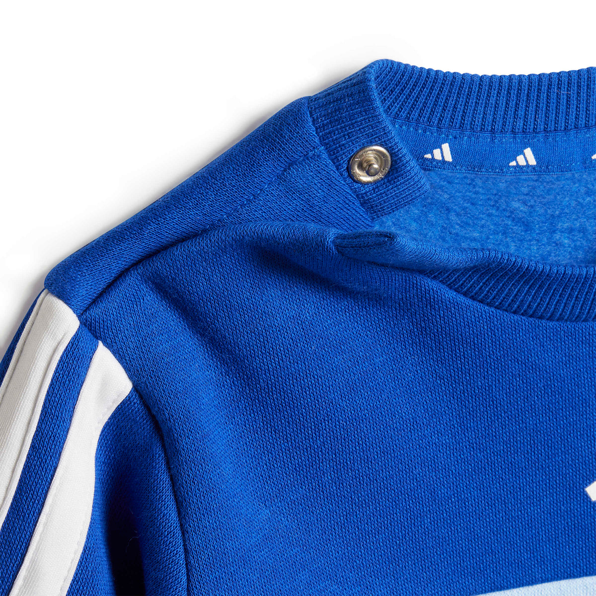 Adidas Completo Seasonal Essentials Tiberio 3-Stripes Fleece Crew Blu