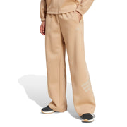 Adidas Pantaloni Future Icons 3-Stripes Open-hem Marrone